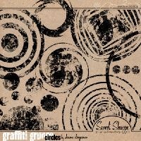 Graffiti Grunge Circles $1.50