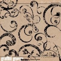 Graffiti Grunge Flourishes $1.50